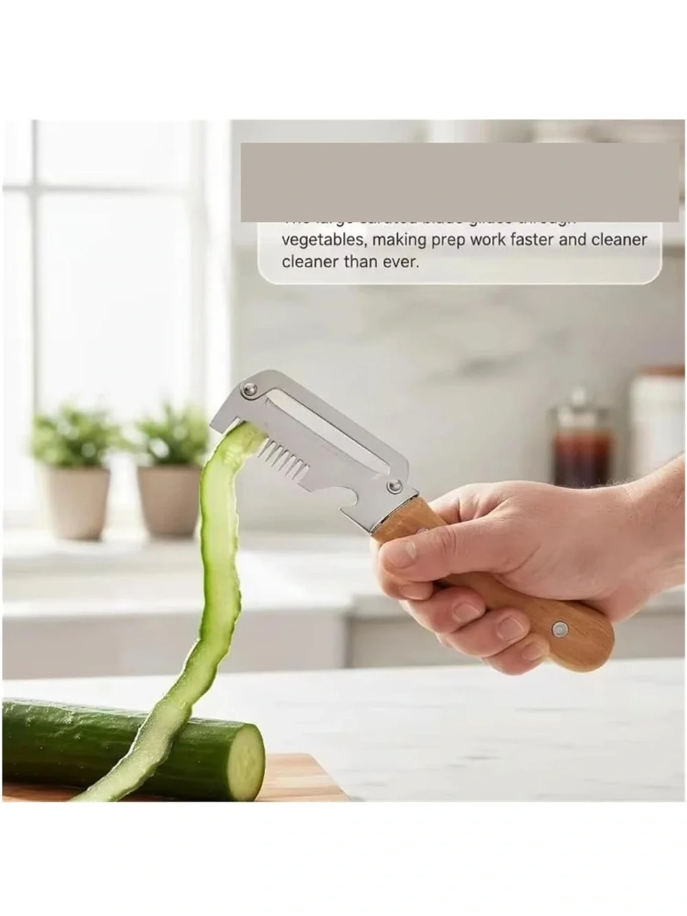 NWOT Fit for 2-in-1 Stainless Steel Peeler and Serrated Vegetable Slicer
